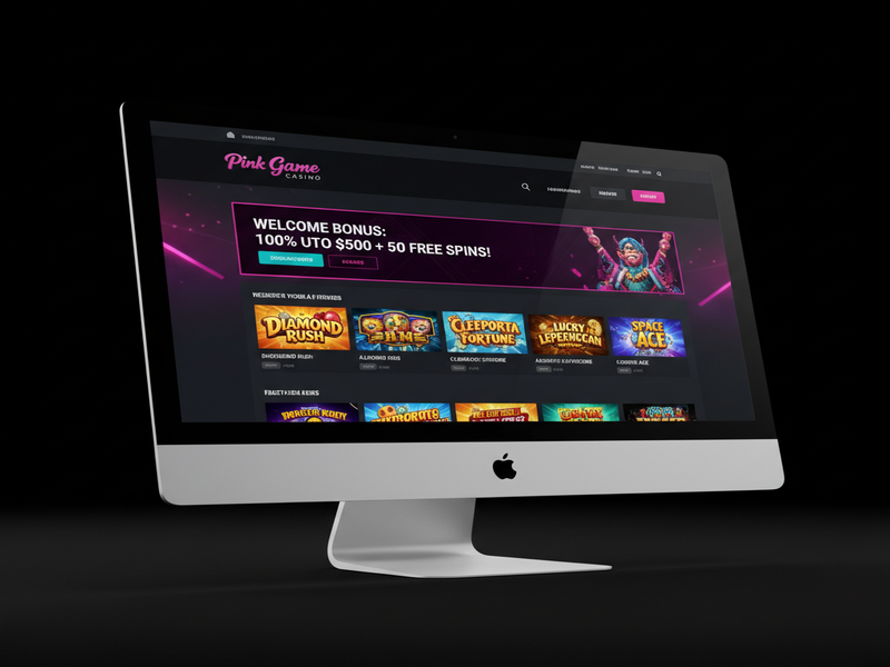 Pink Game Casino Casino en computadora