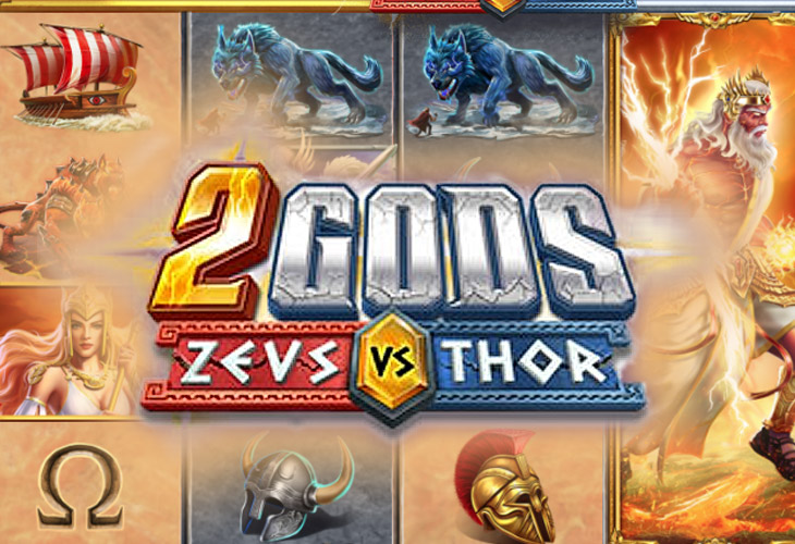 2 Gods Zeus vs Thor - 4ThePlayer slot at Pink Game Casino Casino