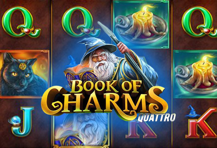 Book of Charms Quattro - Stakelogic slot at Pink Game Casino Casino