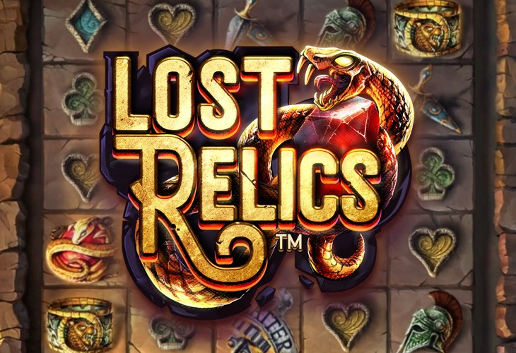 Lost Relics - NetEnt slot at Pink Game Casino Casino