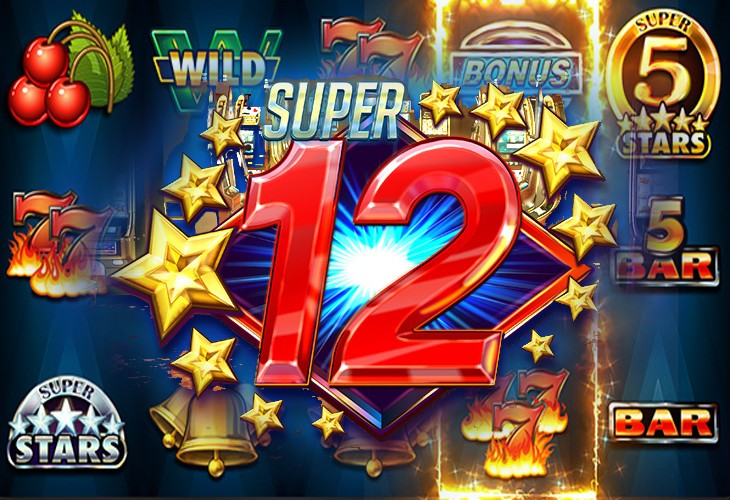 Super 12 Stars - Red Rake slot at Pink Game Casino Casino
