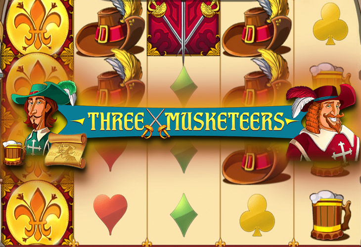 Three Musketeers - Red Tiger Gaming slot at Pink Game Casino Casino